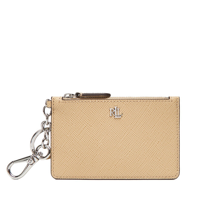 Etui na karty kredytowe LAUREN RALPH LAUREN - Beżowy