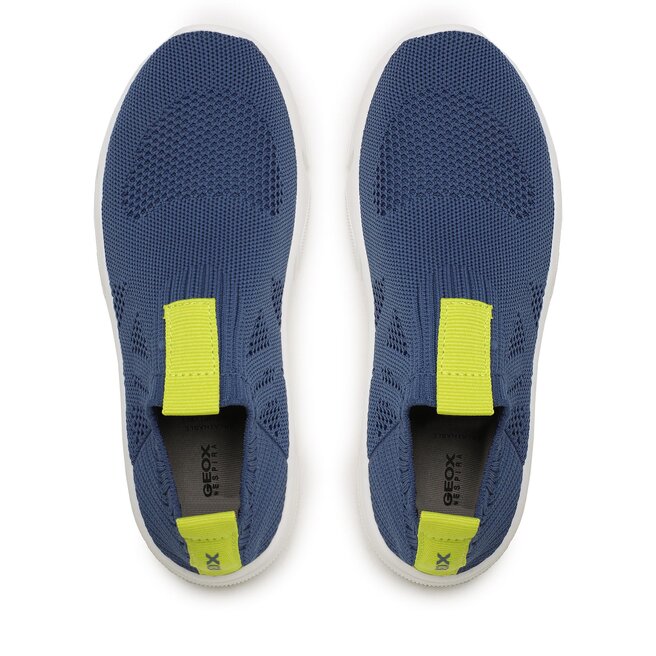 Geox Sneakers Geox J02DMA 0006K C4B2K Avio/Lime