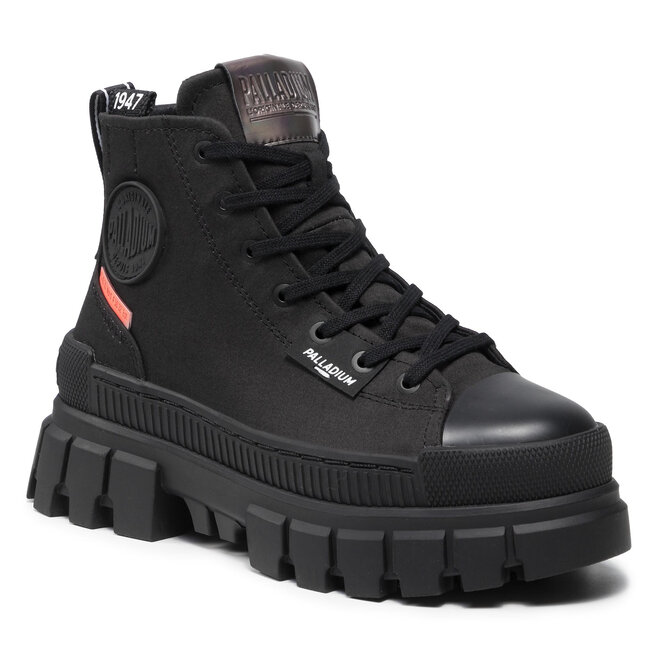 Trappers Palladium Revolt Hi Tx 97242-010-M Black/Black