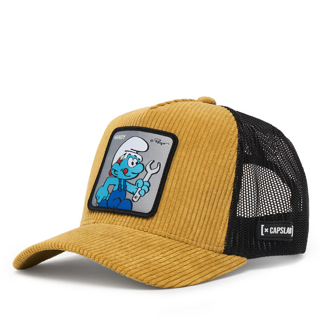 Czapka z daszkiem Capslab CL/SMU/1/PCT/HANDY Żółty -