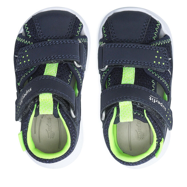 Superfit Szandál Superfit 1-000480-8000 Blau/Gelb