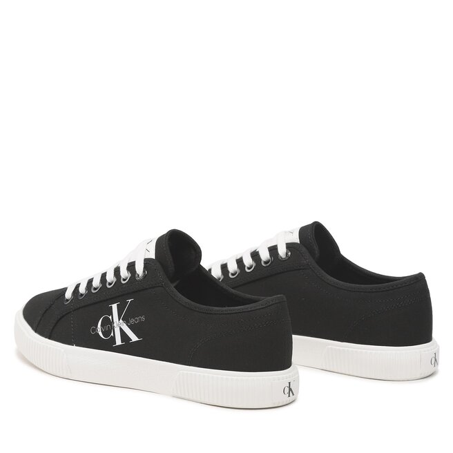 Calvin Klein Jeans Гуменки Calvin Klein Jeans Ess Vulc Mono W YW0YW00482 Black/White 0GJ
