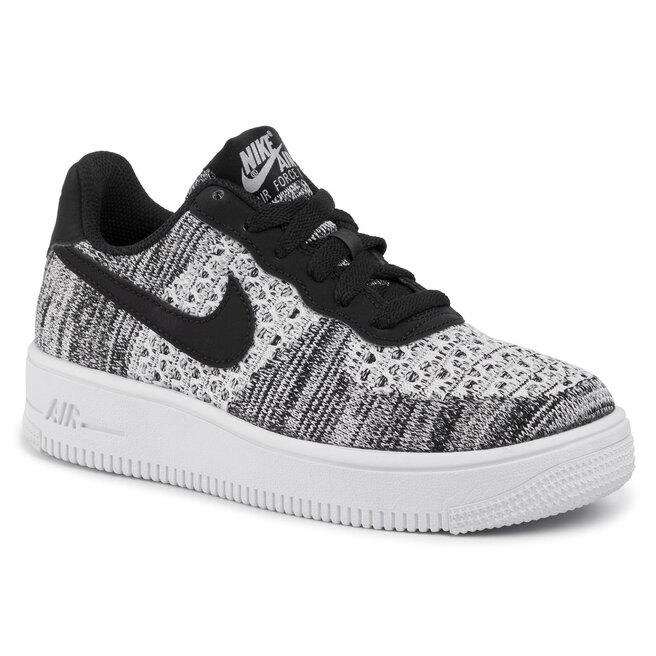 Air Force 1 Flyknit 2.0 (GS) 001 Black/Pure Platinum/White • Www.zapatos.es