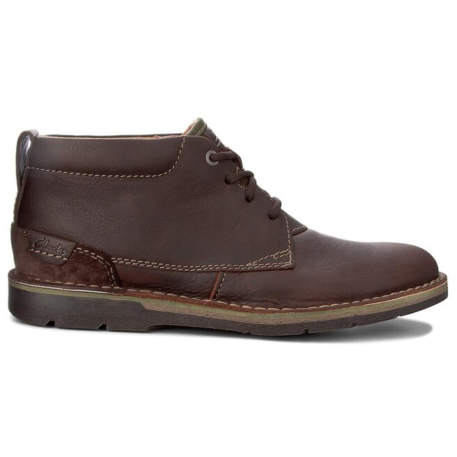 Clarks edgewick deals mid brown oily