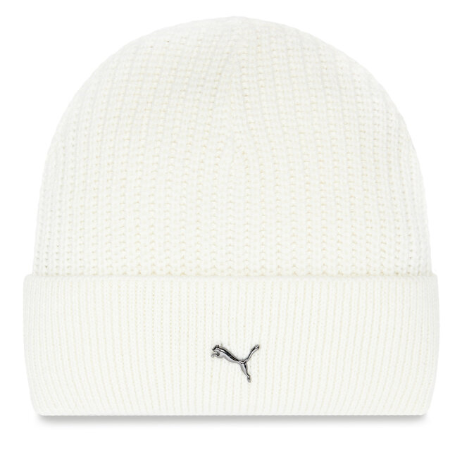 Czapka Puma Metal Cat Beanie - 02 Biały