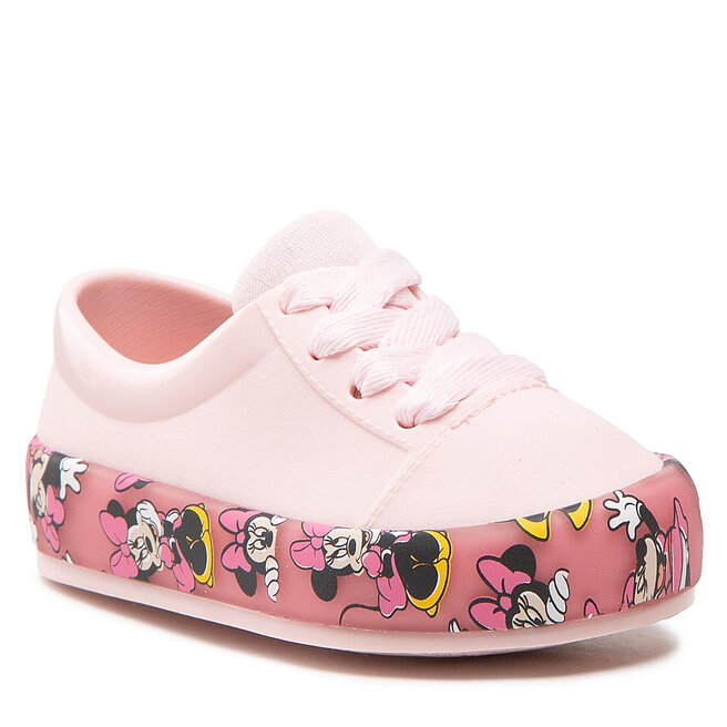 Halbschuhe Melissa Mini Melissa Street Mickey A 33460 Pink 50485