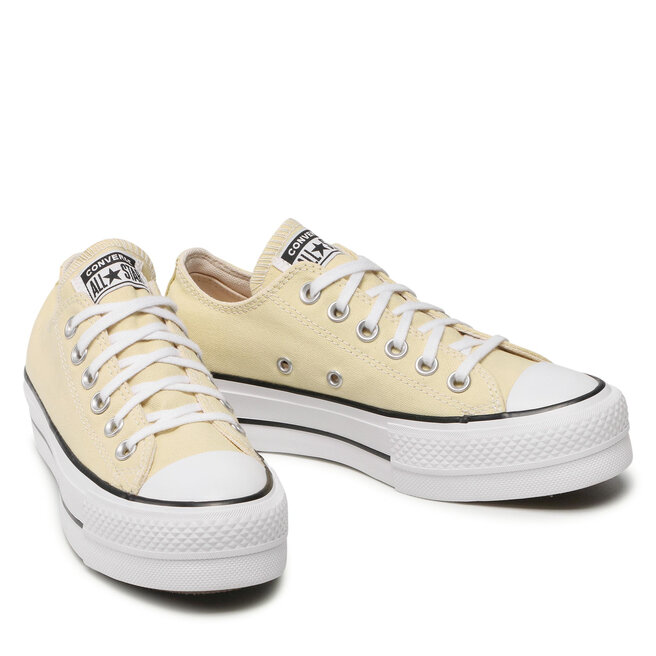 Converse Кецове Converse Ctas Lift Ox A00560C Lemon Drop/Black/White