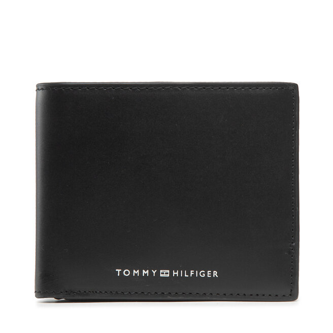 Tommy Hilfiger Голям мъжки портфейл Tommy Hilfiger Th Modern Leather Cc Flap&Coin AM0AM10619 BDS