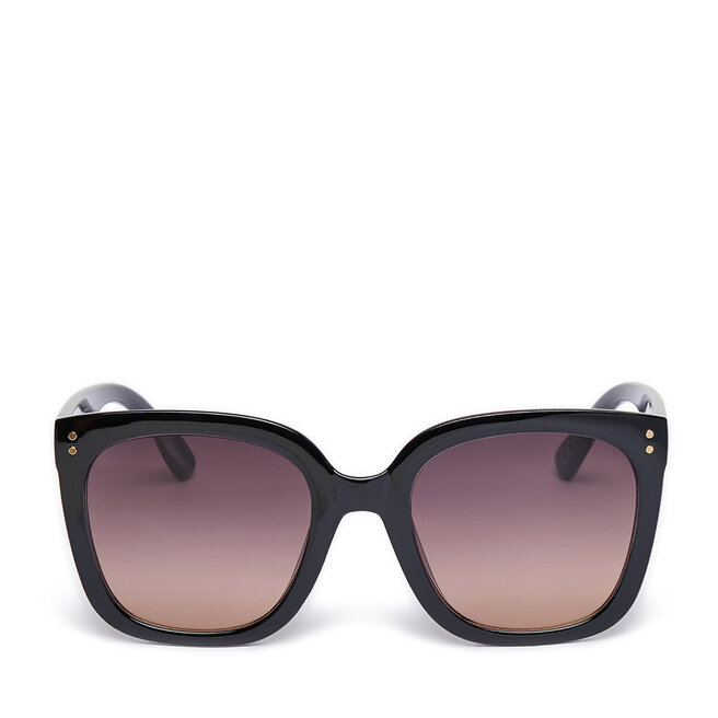 Okulary przeciwsłoneczne JENNY 4WF-019-SS25 Czarny - kobiece