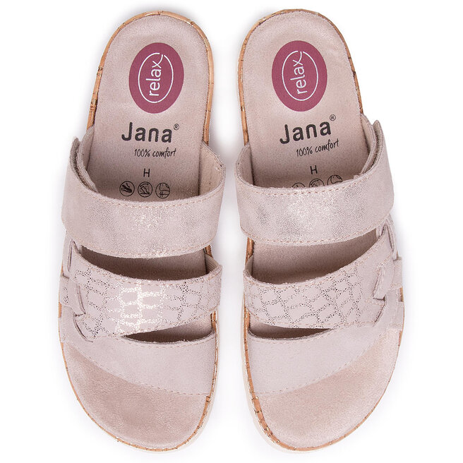 Ciabatte Donna Jana, Comodità Estrema, Taglia Larga G/H, Realizzate Con PET Riciclato, Perfette Per Casa E Relax - 3