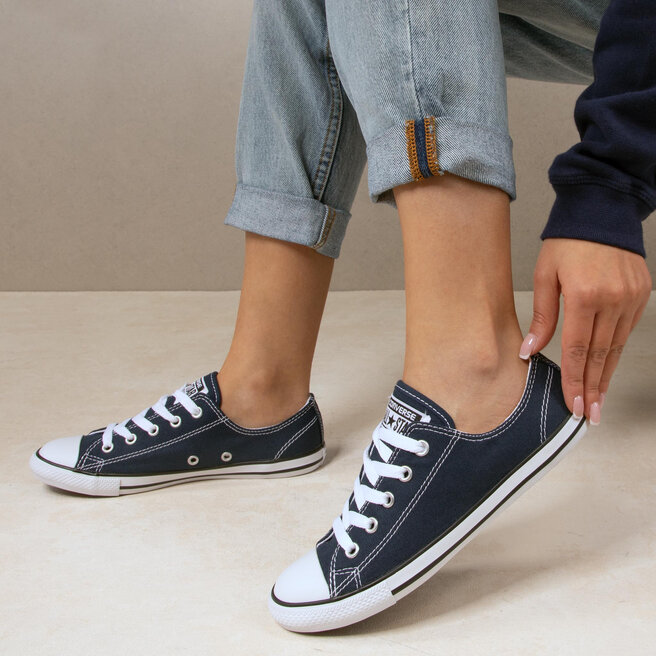 Converse dainty navy blue deals