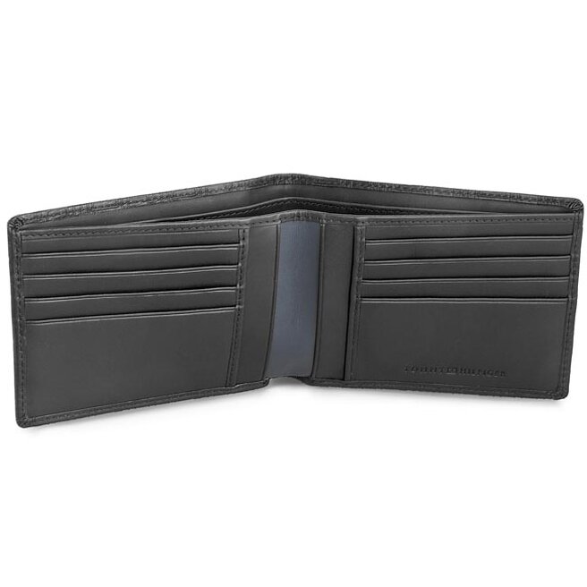 Tommy Hilfiger Ajándékszett Tommy Hilfiger Nick CC Wallet+Keyfob Box AM0AM00946 Black 001