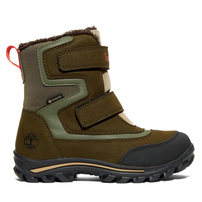 Timberland Cizme de zăpadă Timberland Chillberg 2-Strap Gtx GORE-TEX TB0A66WRA581 Dark Green