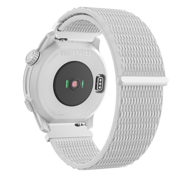 Coros Smartwatch Coros Pace 2 WPACE2.N-WHT White W/Nylon Band
