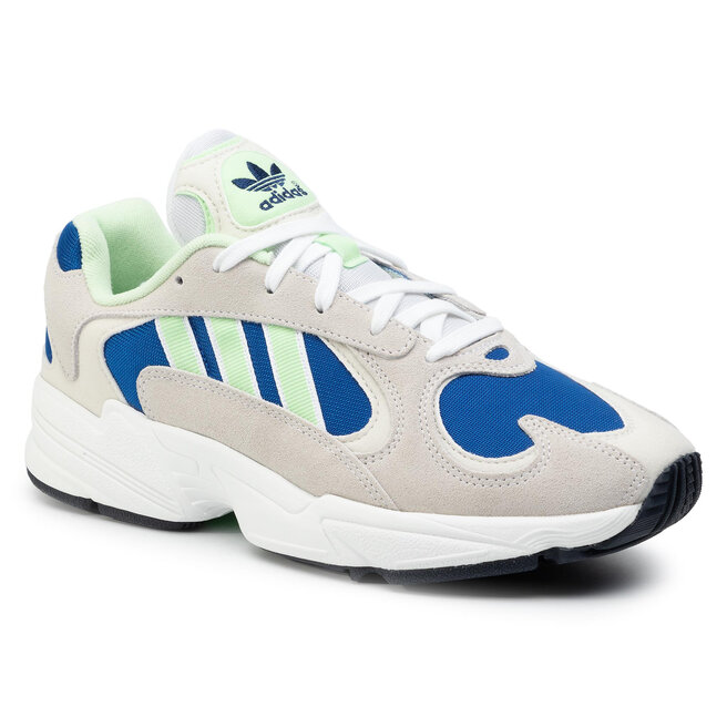 Scarpe yung 1 bianche e blu outlet