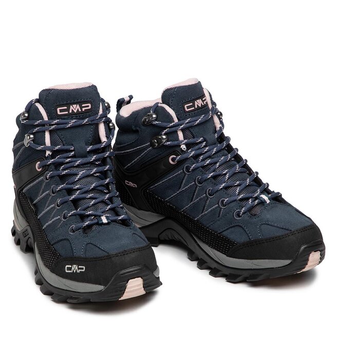 CMP Bakancs CMP Rigel Mid Wmn Trekking Shoe Wp 3Q12946 Asphalt/Antracite/Rose 53UG