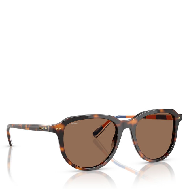 Okulary przeciwsłoneczne Polo Ralph Lauren 0PH4225 53 - Brązowy