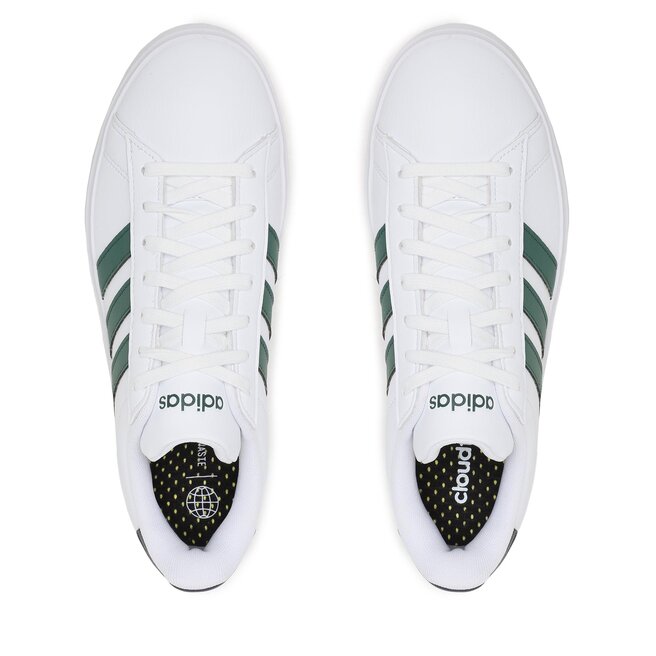 adidas Boty adidas Grand Court Cloudfoam Comfort Shoes ID4465 Ftwwht/Cgreen/Shanav