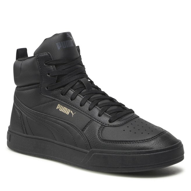 c Puma Caven Mid 385843 04 Puma Black Black Gold Ebony