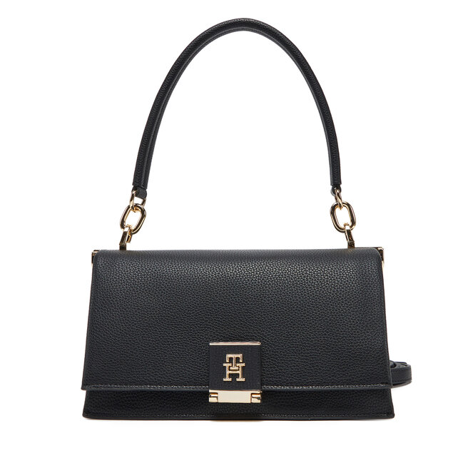 Torebka Tommy Hilfiger Th Her Med Crossover - Czarny