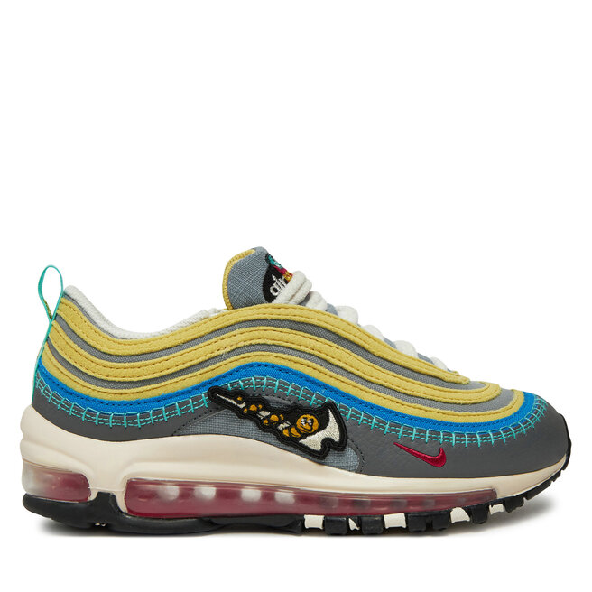 Sneakersy Nike Air Max 97 Se (GS) - 001 Szary