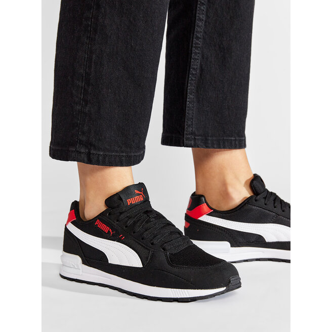 Sneakersy Puma Graviton Jr 381987 11 Czarny - kobiece