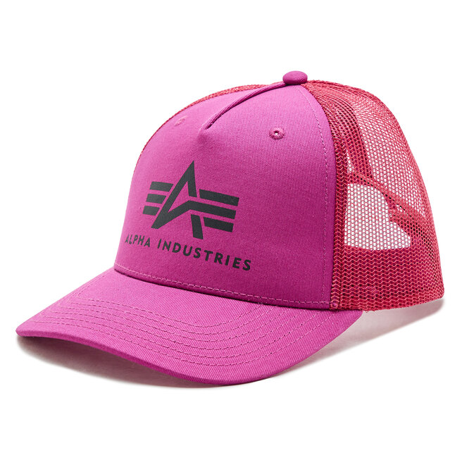 Czapka z daszkiem Alpha Industries Basic - Różowy