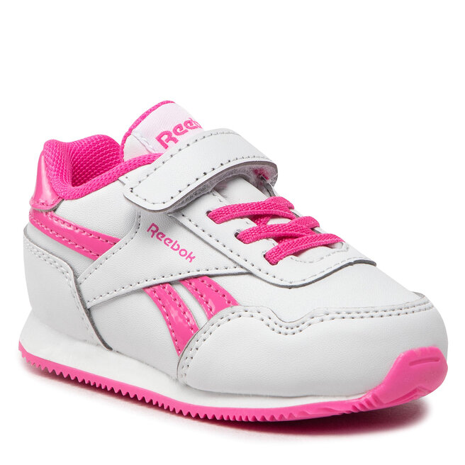 Pantofi Reebok Royal Cl Jog 3.0 1 GW3746 Ftwwht/Ftwwht/Atopnk