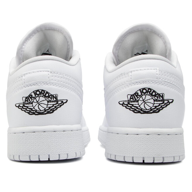 Batai Nike Air Jordan 1 Low Gs 101 White Black White Www Eavalyne Lt