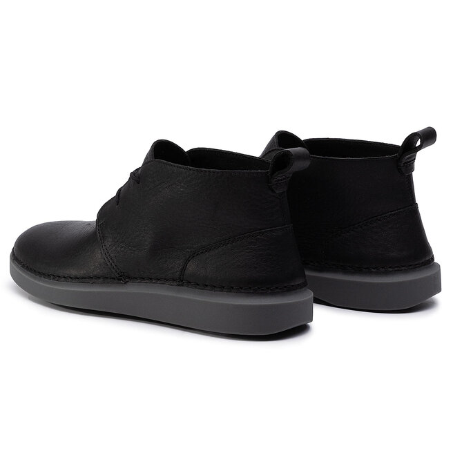 Amfibisch Opname omdraaien Bottines Clarks Hale Lo. 261409604 Black Leather | chaussures.fr