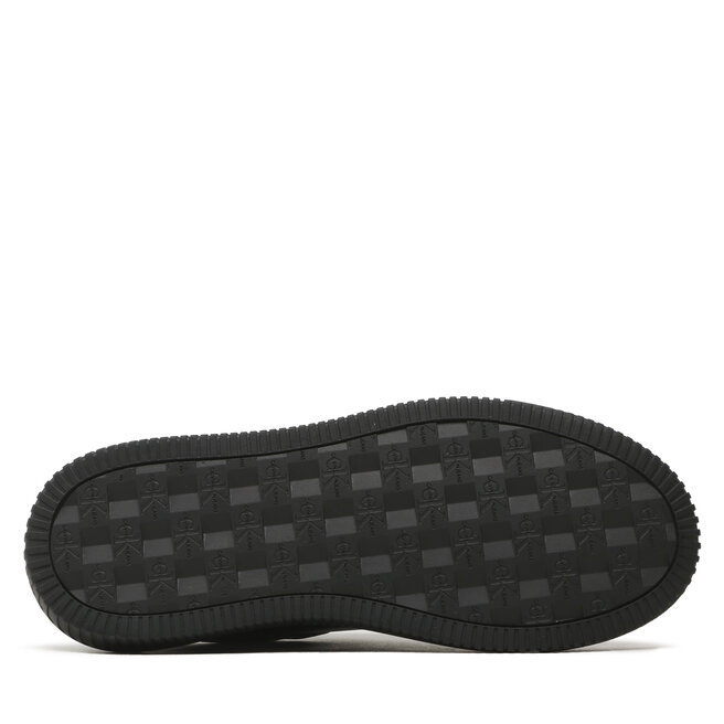 Calvin Klein Jeans Sneakers Calvin Klein Jeans Chunky Cupsole Laceup Mix Lth YM0YM00703 Triple Black BEH