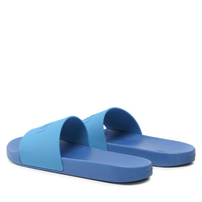 Calvin Klein Ciabatte Calvin Klein Pool Slide Rubber HM0HM00636 Ultra Blue C66