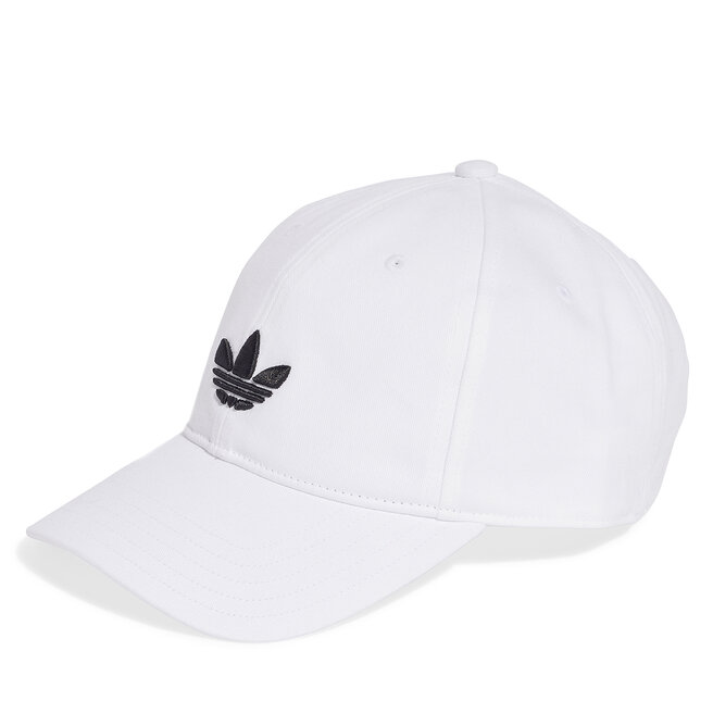 Czapka z daszkiem adidas adicolor Classic Trefoil - Biały