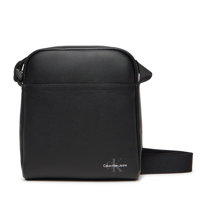 Saszetka Calvin Klein Jeans Mono Logo Reporter 18 - Czarny