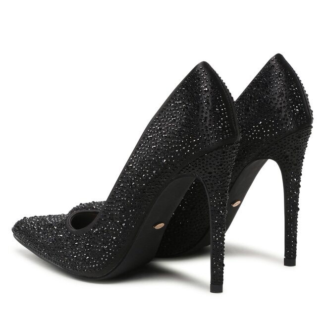 DeeZee Pantofi cu toc subțire DeeZee Q2277-6 Black