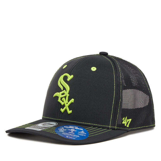 Czapka z daszkiem 47 Brand MLB Chicago White Sox XRAY ’47 TRUCKER - Czarny