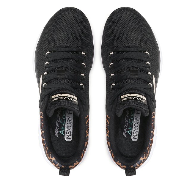 Skechers Pantofi Skechers Wild Ballad 149582/BKLD Black/Leopard