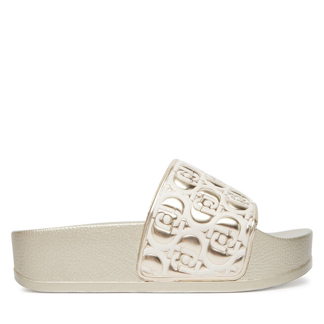 Klapki Liu Jo Mykonos 01 BA6129 EX252 Złoty -