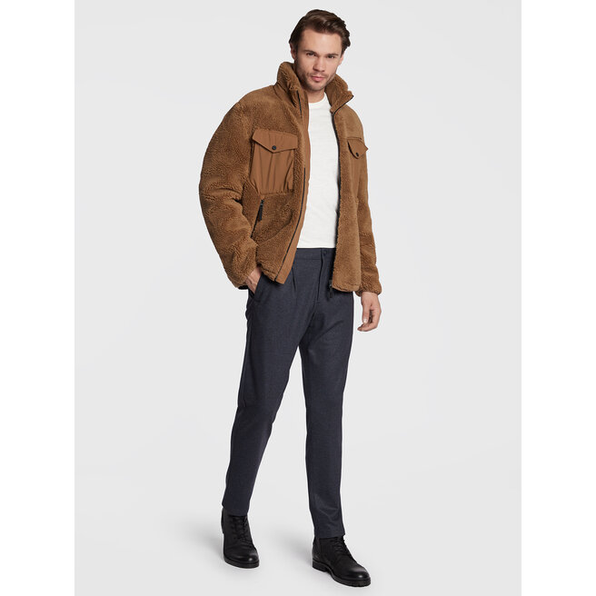 Jack&Jones Kozačky Jack&Jones Jfworca Leather 12159497 Anthracite