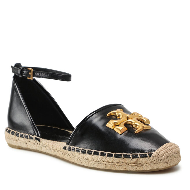 Espadrile Tory Burch Eleanor Dorsay Espadrille 88743 Perfect Black/Perfect Black 004