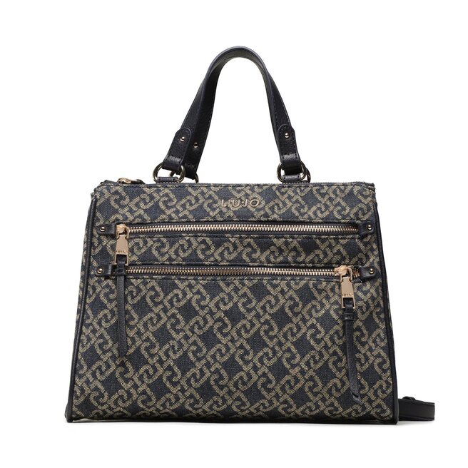 Geantă Liu Jo M Satchel AA3150 T9779 Blue Denim 00770