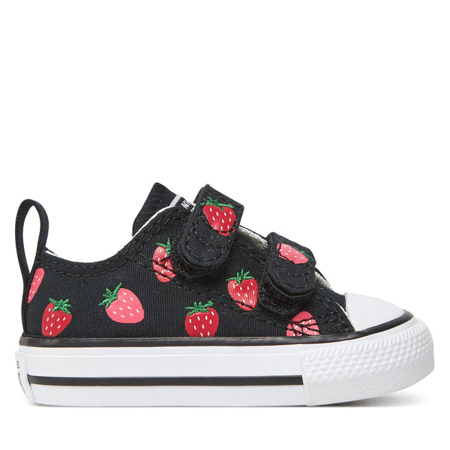 Trampki Converse Chuck Taylor All Star Strawberries Easy-On - Czarny