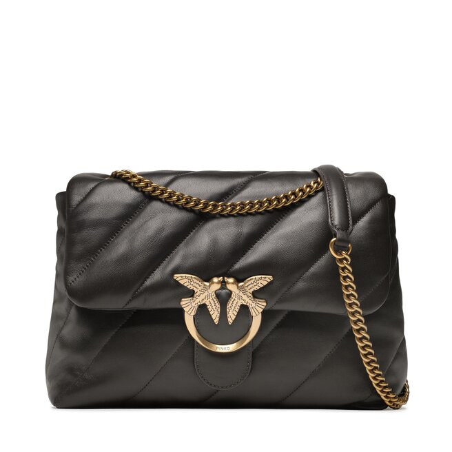Geantă Pinko Love Big Puff Cl. PE 23 PLTT 100037 A0F2 Dark Brown M04Q 100037 imagine noua 2022