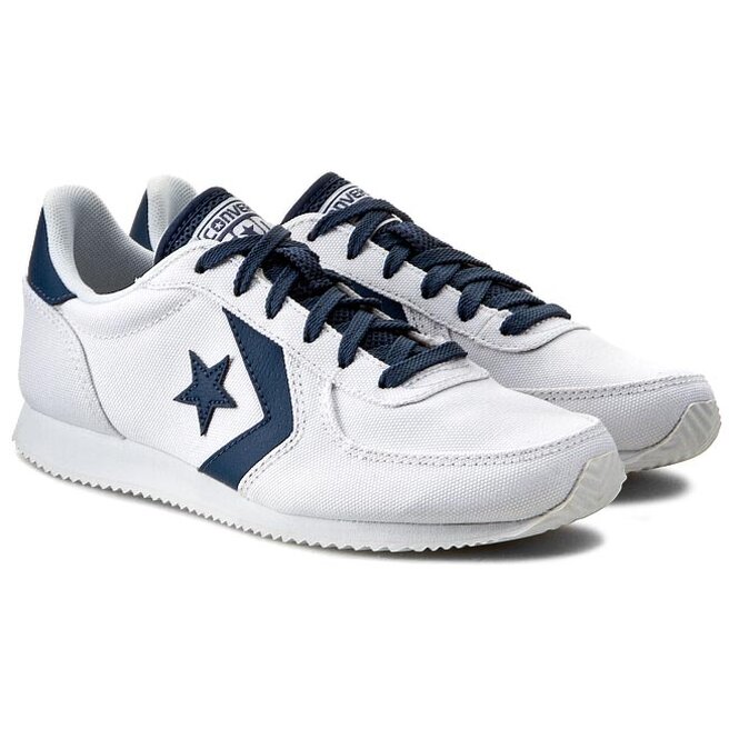 Zapatos Converse Racer O 147426C White/Navy •
