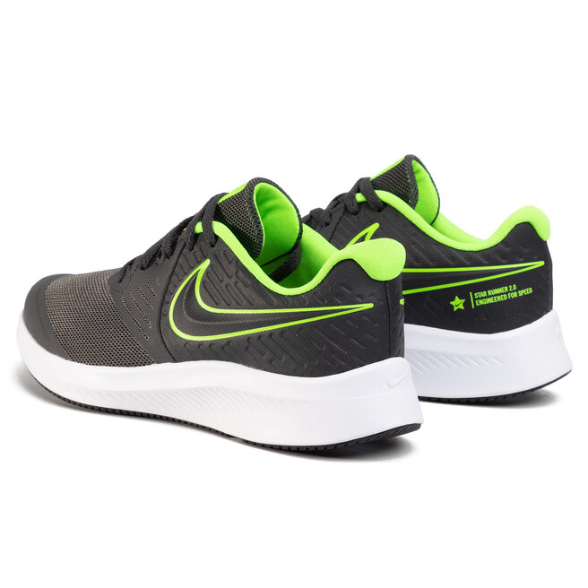 Batai Nike Star Runner 2 (Gs) AQ3542 004 Anthracite/Electric Green •  Www.eavalyne.lt