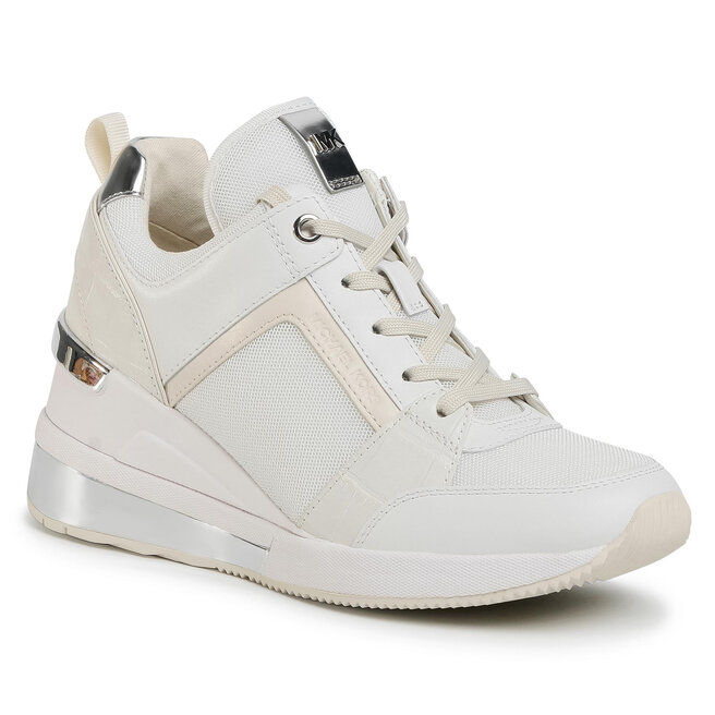 michael kors georgie trainer white