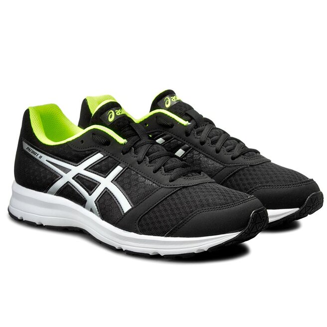 Asics Patriot 8 T619N Black Silver Safety Yellow 9993