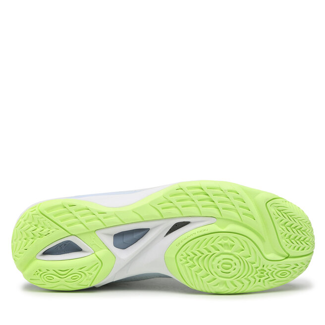 Mizuno Boty Mizuno Wave Miarge 4 X1GB215002 Heather/Subdued Blue/Neo Lime