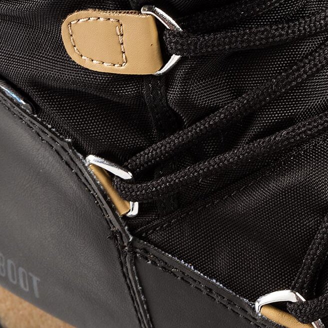 Moon boot monaco felt black discount