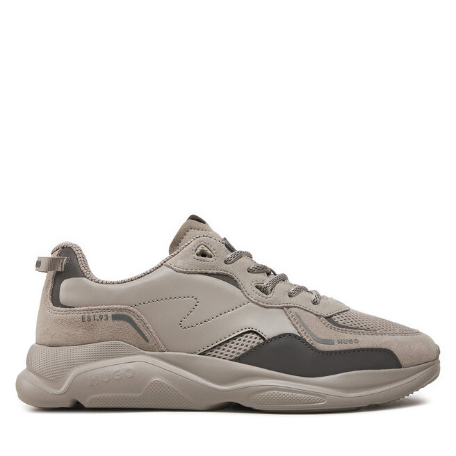 Sneakersy Hugo Leon Runn Enme - Beżowy